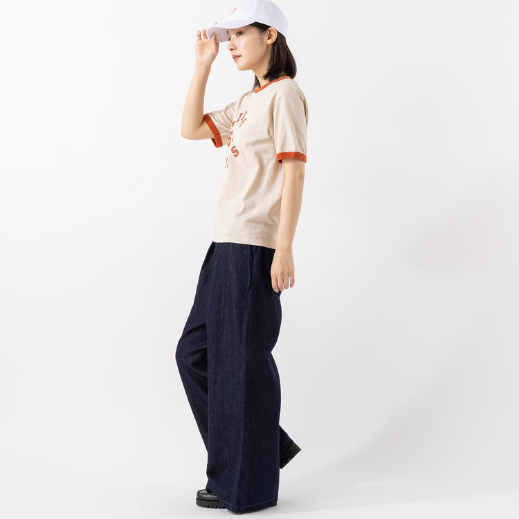 モデル身長163cm,caquのFS linen relaxpants ver.2|GLENFIELDのシャークソールグルカサンダル|SPACE SOUVENIRのS.F. CAP,https://market.e-begin.jp/products/tan_caq0488u_lala|https://market.e-begin.jp/products/jal_gfd0391q_lala|https://market.e-begin.jp/products/rid_ssv0480u_lala