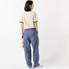 モデル身長163cm,SIERRA DESIGNSのGood On×SIERRA DESIGNS 64 RINGER TEE|GUNG HOのシャンブレーベイカーパンツ|TIDEWAYの2wayキューブボストン,https://market.e-begin.jp/products/arg_sie0498u_lala|https://market.e-begin.jp/products/sog_guh1267q_lala|https://market.e-begin.jp/products/snk_tid1088o_lala