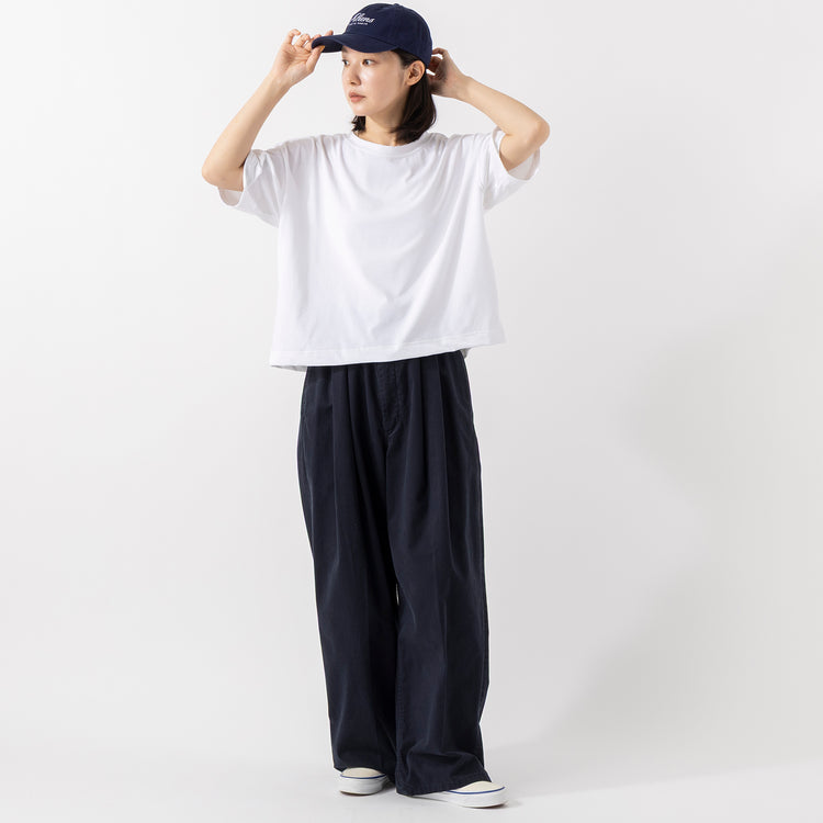 着用サイズ25 (モデル身長163cm),seesetのACTIVE S/S TEE|Le minorのM52 CHINO|SPACE SOUVENIRのWE ARE ALIENS CAP,https://market.e-begin.jp/products/tka_sst0495u_lala|https://market.e-begin.jp/products/gsr_lmn0024u_lala|https://market.e-begin.jp/products/rid_ssv0479u_lala