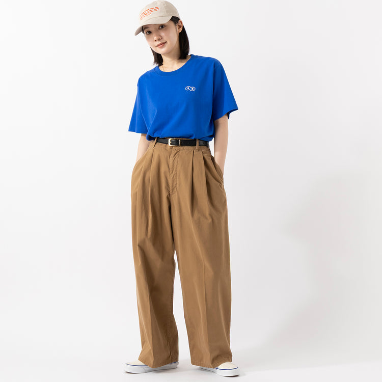 着用サイズ25(モデル身長163cm),SPACE SOUVENIRのLIFE Tee|Le minorのM52 CHINO|SPACE SOUVENIRのBIRTH OF SPACE CAP,https://market.e-begin.jp/products/rid_ssv0472u_lala|https://market.e-begin.jp/products/gsr_lmn0024u_lala|https://market.e-begin.jp/products/rid_ssv0478u_lala