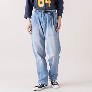 Gramicci | グラミチ　STRETCH DENIM LOOSE TAPERED RIDGE PANT