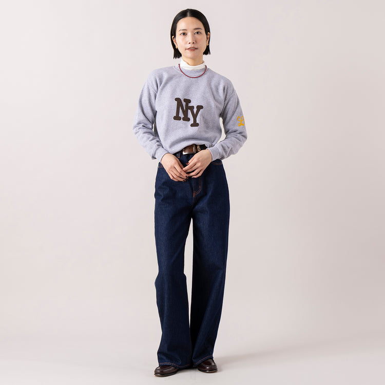 モデル身長165cm,LE MELANGEのヴィンテージ風裏起毛トレーナー|RNA-Nのウールブレンドタートル|NEEDBY heritageのLUNA|L'arcobalenoのMIXバックルベルト|rapiécageのビーズ＆コードスライドネックレス|BaqlessのAmity Egg,https://market.e-begin.jp/products/inf_lem1169s_lala|https://market.e-begin.jp/products/tky_rnn1268s_lala|https://market.e-begin.jp/products/gsr_ndh0873s_lala|https://market.e-begin.jp/products/emm_lar0845p_lala|https://market.e-begin.jp/products/rdx_rpc1311s_lala|https://market.e-begin.jp/products/kim_baq1288s_lala