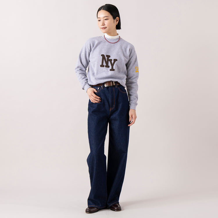 モデル身長165cm,LE MELANGEのヴィンテージ風裏起毛トレーナー|RNA-Nのウールブレンドタートル|NEEDBY heritageのLUNA|L'arcobalenoのMIXバックルベルト|rapiécageのビーズ＆コードスライドネックレス|BaqlessのAmity Egg,https://market.e-begin.jp/products/inf_lem1169s_lala|https://market.e-begin.jp/products/tky_rnn1268s_lala|https://market.e-begin.jp/products/gsr_ndh0873s_lala|https://market.e-begin.jp/products/emm_lar0845p_lala|https://market.e-begin.jp/products/rdx_rpc1311s_lala|https://market.e-begin.jp/products/kim_baq1288s_lala