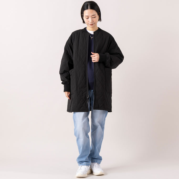 モデル身長165cm（BLACK・キルト面）