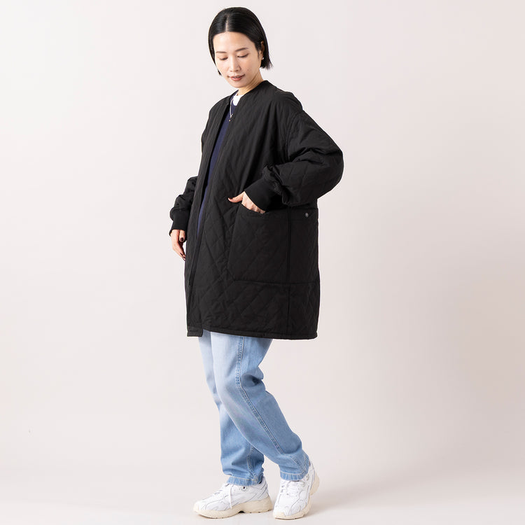 モデル身長165cm（BLACK・キルト面）