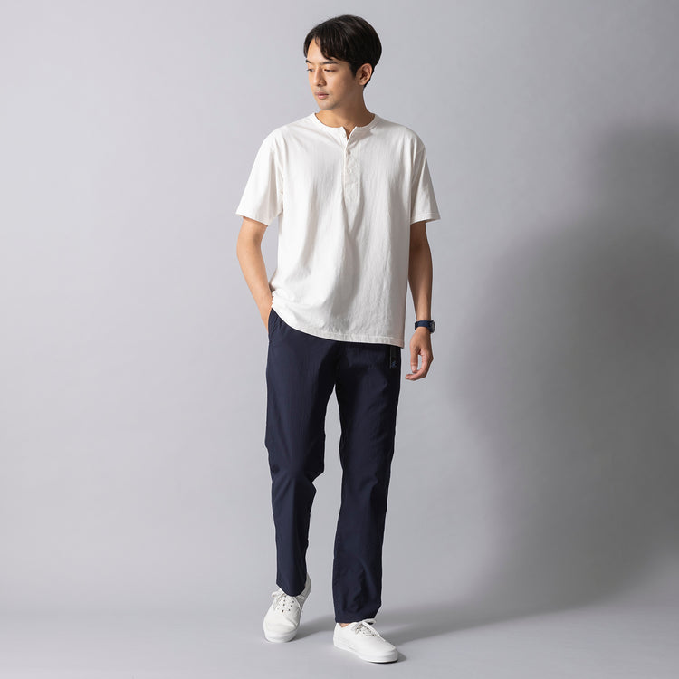 GRAMICCI Begin シアサッカー COOLMAX NNパンツ L Gramicci | グラミチ Begin別注 COOLMAXシアサッカー NNジャスト