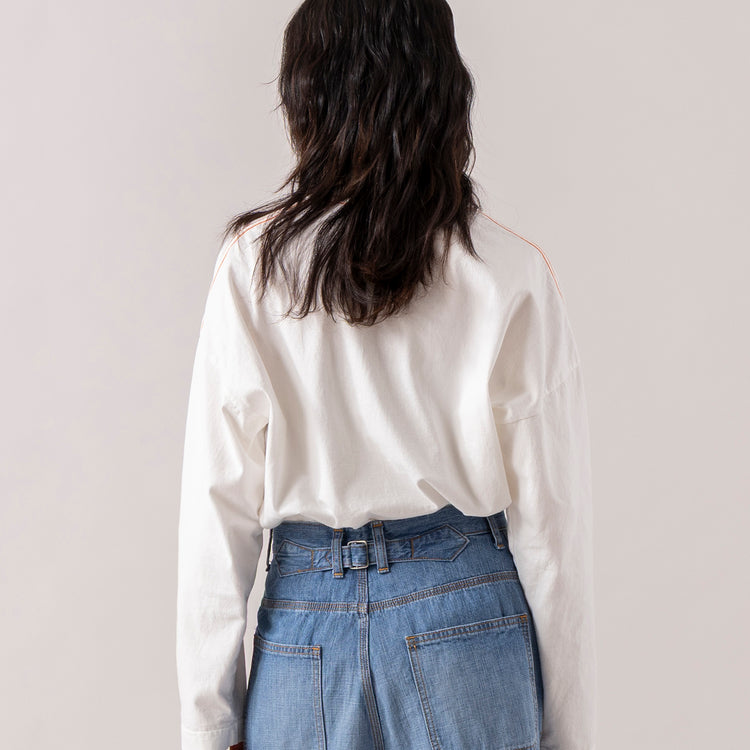 FIL DE FER | フィルデフェール　USA COTTON製品染 クルーネックTEE