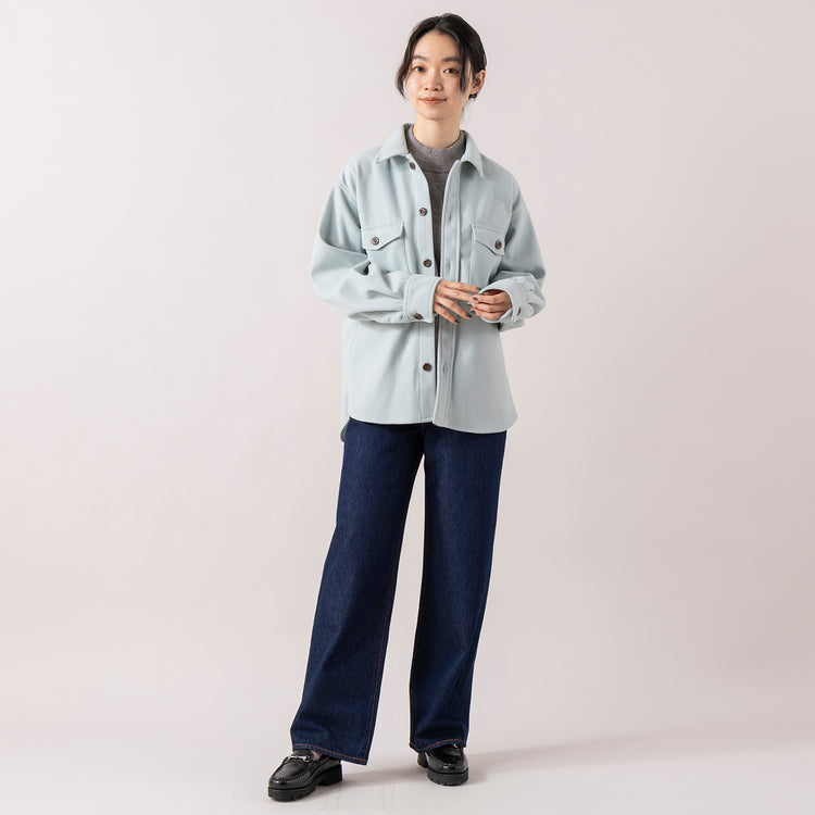 モデル身長165cm,RNA-Nのアームウォーマー付きシルキーニットプルオーバー|NEEDBY heritageのLUNA|Jalan Sriwijayaのネイビービットローファー VIBRAMソール,https://market.e-begin.jp/products/tky_rnn1429s_lala|https://market.e-begin.jp/products/gsr_ndh0873s_lala|https://market.e-begin.jp/products/gmt_srw1032p_lala