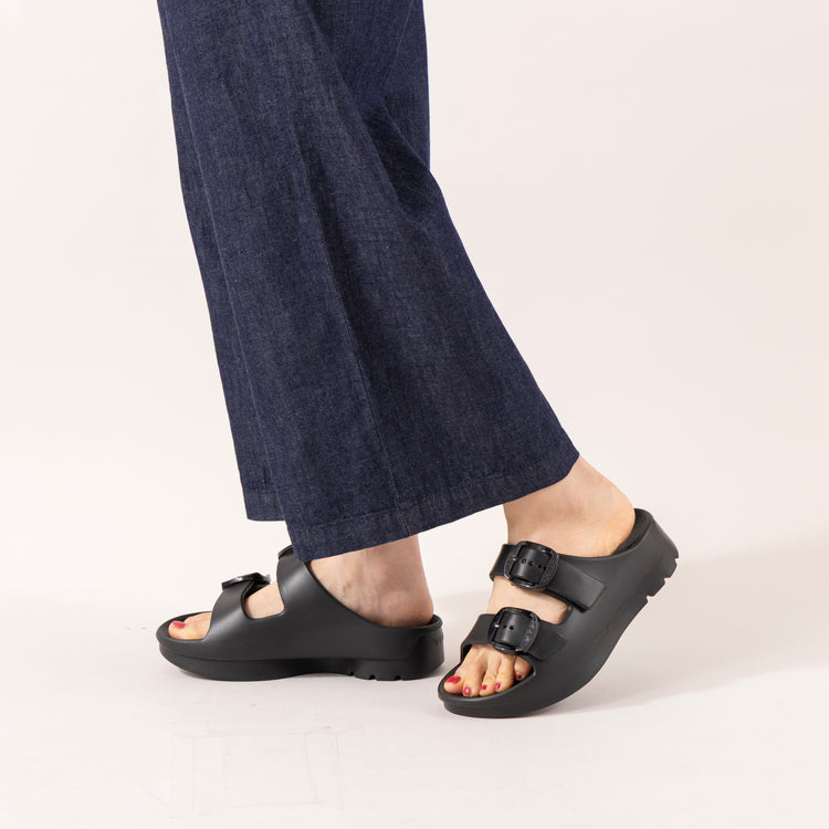 TELIC | テリック　LaLa Begin別注 for green lebel reraxing ダブルバックル2 スケルトン