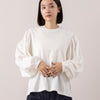 MANON | マノン　GATHER SLEEVE LS TEE