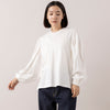 MANON | マノン　GATHER SLEEVE LS TEE