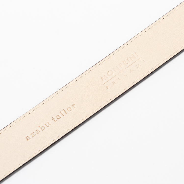 azabu tailor | アザブ テーラー　牛革ベルト