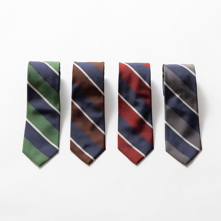 azabu tailor | アザブ テーラー　Classico Seta｜Regimental Striped Necktie