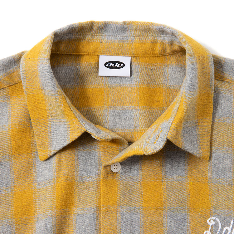 ddp | ディーディーピー　CHAIN STITCH FLANNEL SHIRTS