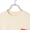 UNDYED/STANDARD | アンダイドスタンダード　無染色オーガニックコットン 30/- 天竺 S/S Tee(CV ATHLETIC)