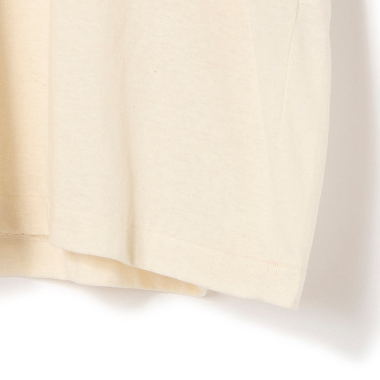 UNDYED/STANDARD | アンダイドスタンダード　無染色オーガニックコットン 30/- 天竺 S/S Tee(CV ATHLETIC)