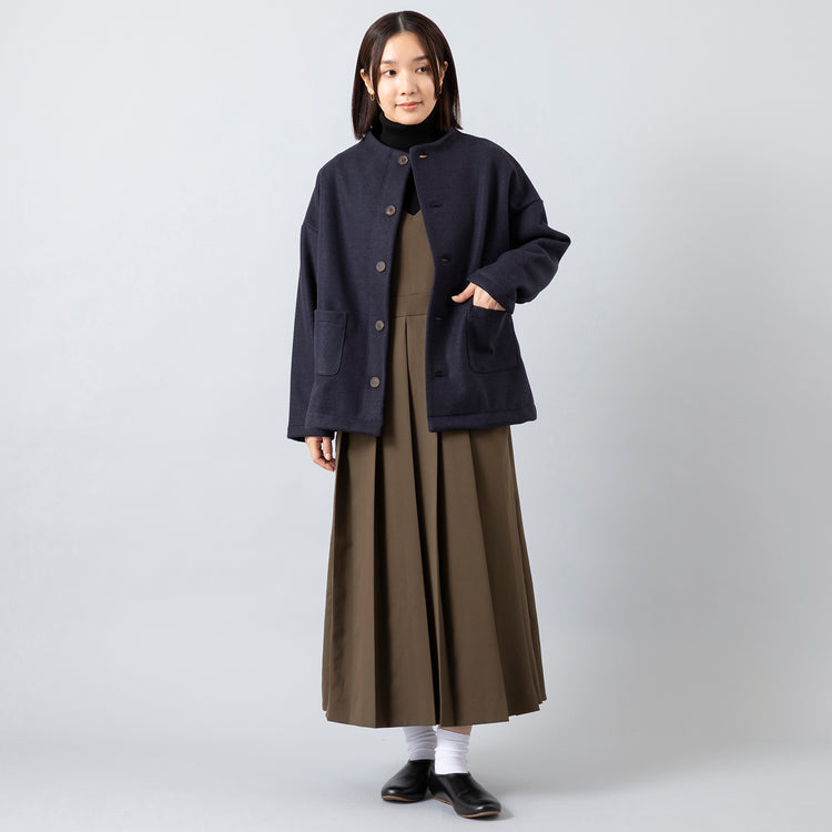モデル身長163cm,natiamのpleats jumper skirt||hcubuchのはまづと,https://market.e-begin.jp/products/rip_ntm0691p_lala|https://market.e-begin.jp/products/hpn_hcu0451p_lala
