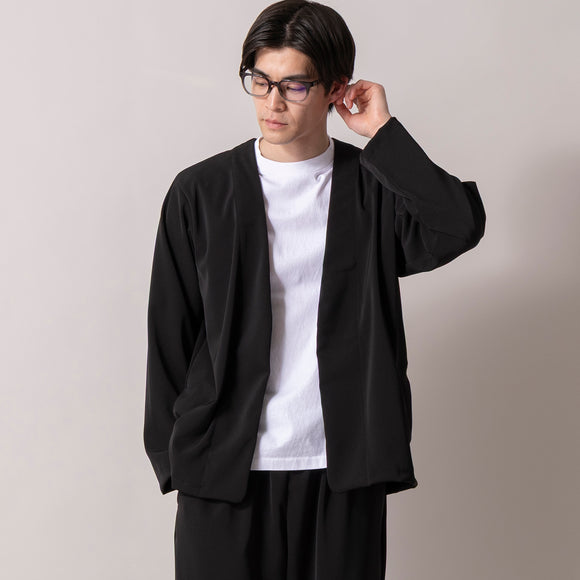 MANUAL ALPHABET | マニュアルアルファベット　Begin別注 上品でいて万能 そのうえ楽チンなノーカラージャケット