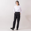 モデル身長165cm,MANUAL ALPHABETのBROAD BAND COLOR SHIRT|rapiécageのアジャストダブルパイプコードネックレス,https://market.e-begin.jp/products/mks_man0870j_lala|https://market.e-begin.jp/products/rdx_rpc0106u_lala