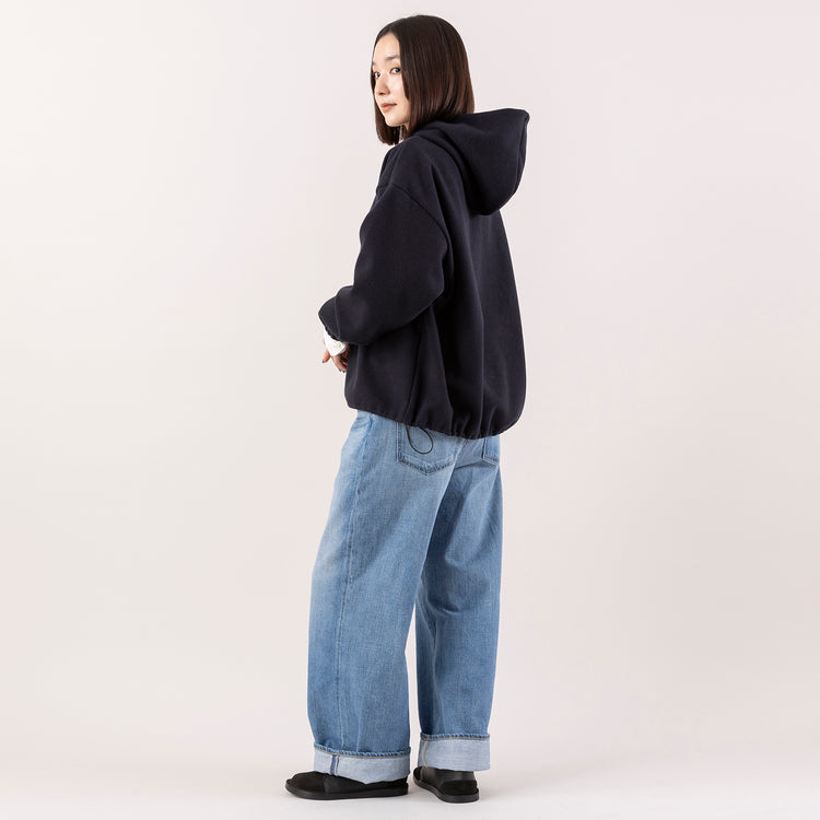 モデル身長163cm,MANUAL ALPHABETのWOOLY FLEECE PULLOVER PARKER|MANONのBASIC SHT|caquのFSワイドボーイズ|DiuのFreesia,https://market.e-begin.jp/products/mks_man1216s_lala|https://market.e-begin.jp/products/mks_mnn1172s_lala|https://market.e-begin.jp/products/tan_caq1164s_lala|https://market.e-begin.jp/products/cil_diu1165s_lala