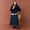 モデル身長167cm,MANUAL ALPHABETのWOOLY FLEECE PULLOVER PARKER|ciaoのオックスフォードB.D.シャツ|Glen Fyneのチェックプリーツラップスカート|Filerのエバーグリーン トート L|DiuのMeleze|taneのケシパールワンポイントネックレス|MATOWのTsuki 朧月 -おぼろづき- / スクエア ローズゴールド レザー,https://market.e-begin.jp/products/mks_man1216s_lala|https://market.e-begin.jp/products/hag_cia0077s_lala|https://market.e-begin.jp/products/imx_glf0082r_lala|https://market.e-begin.jp/products/mjl_flr0504l_lala|https://market.e-begin.jp/products/cil_diu0799s_lala|https://market.e-begin.jp/products/lop_tne0988p_l