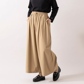 MANON | マノン　NYLON 2WAY WIDE PANTS