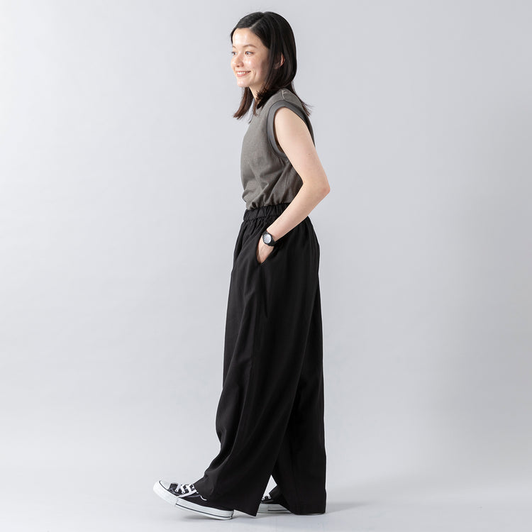 身長160cm,RNA-Nのレーヨンギャザーパンツ|CIEのTENDER DAYPACK,https://market.e-begin.jp/products/tky_rnn0421s_lala|https://market.e-begin.jp/products/lia_cie0399s_lala