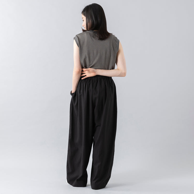 身長160cm,RNA-Nのレーヨンギャザーパンツ|CIEのTENDER DAYPACK,https://market.e-begin.jp/products/tky_rnn0421s_lala|https://market.e-begin.jp/products/lia_cie0399s_lala