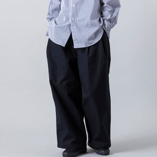 MANON | マノン　VINTAGE SERGE TWO TUCK WIDE PANTS