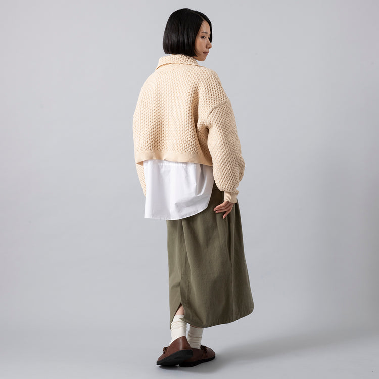 MANON | マノン　SKIPPER CABLE KNIT