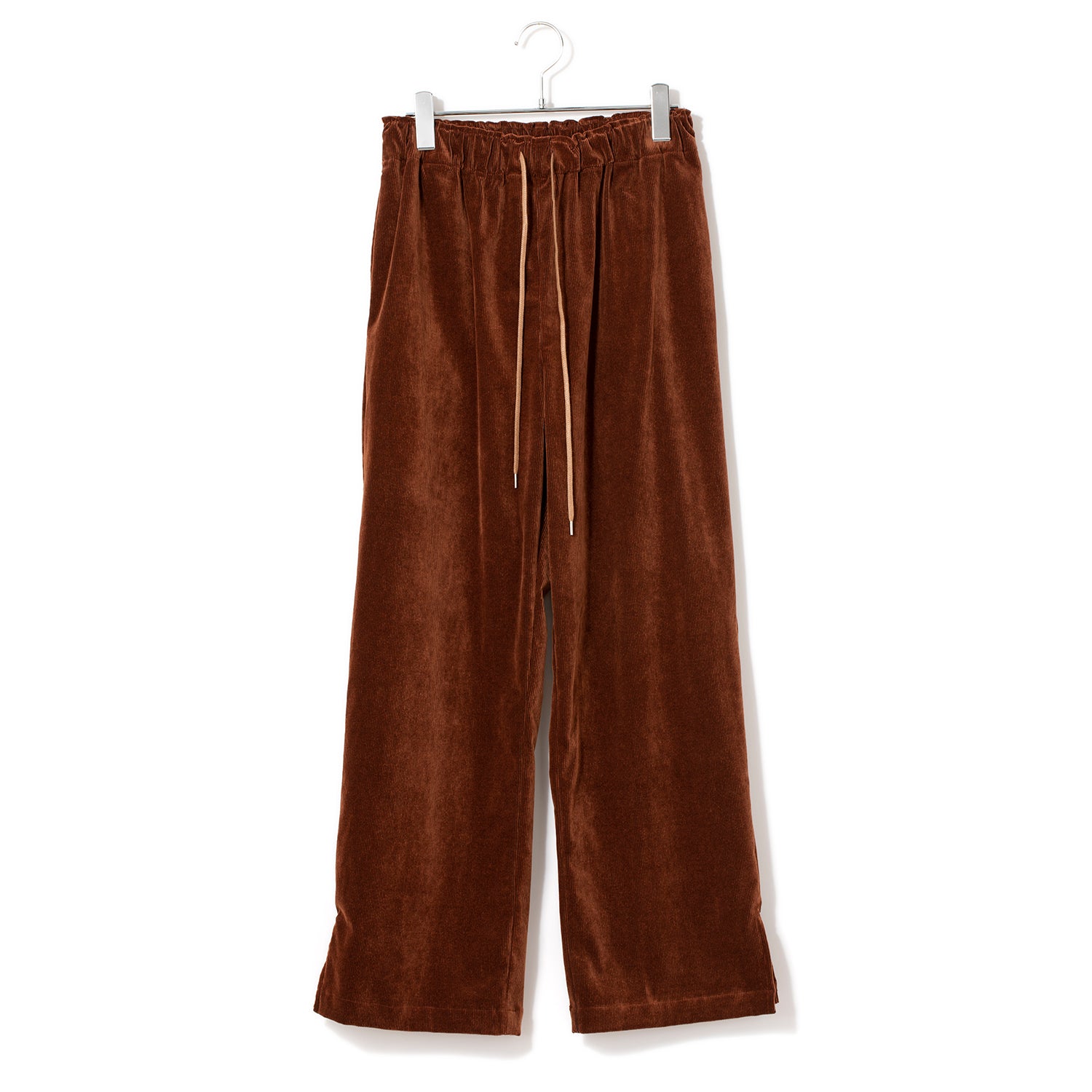 MANON | マノン SIDE SLIT EASY CORDUROY PANTS