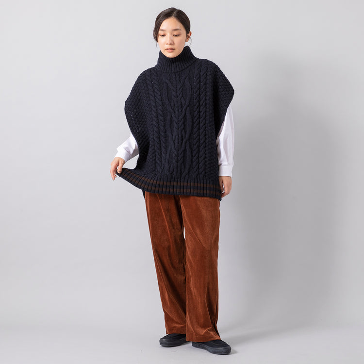 モデル身長163cm,NETENE.のラインハイネックベスト|lelillの4wayTCシャツ|MOONSTARのLOAFY,https://market.e-begin.jp/products/swd_ntn0455r_lala|https://market.e-begin.jp/products/ana_lel0759o_lala|https://market.e-begin.jp/products/mns_mns0147p_lala