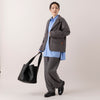 モデル身長163cm,MANONのBASIC SHT|UNIVERSAL OVERALLのオンオフ使えるハンサムジャケット|UNIVERSAL OVERALLのオンオフ使えるハンサムパンツ|NEI/NORのスクエアチャームピアス,https://market.e-begin.jp/products/mks_mnn1172s_lala|https://market.e-begin.jp/products/dre_uni0210s_lala|https://market.e-begin.jp/products/dre_uni0211s_lala|https://market.e-begin.jp/products/ris_ner0789s_lala