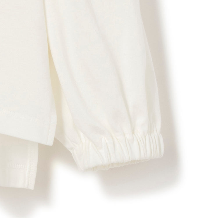 MANON | マノン　GATHER SLEEVE LS TEE