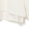 MANON | マノン　GATHER SLEEVE LS TEE