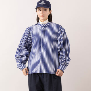MANON | マノン　GATHER SLEEVE BAND COLLAR SHT