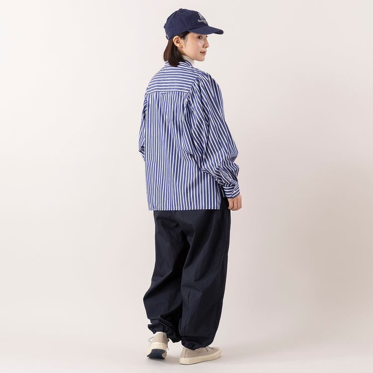 モデル身長163cm,MANONのGATHER SLEEVE BAND COLLAR SHT|WHITE MAILSのCOTTON PAPER HIGH STRETCH TURTLENECK PULLOVER|RNA-Nのミリタリーオーバーパンツ|Moonstarのローバスケットヴィンテージグレー|PROGRESS RUNNING CLUBのBADGE Logo Cap,https://market.e-begin.jp/products/mks_mnn1174s_lala|https://market.e-begin.jp/products/hrt_wns0730n_lala|https://market.e-begin.jp/products/tky_rnn1182s_lala|https://market.e-begin.jp/products/mns_mns0286o_lala|https://market.e-begin.jp/products/gra_pgr0248r_lala