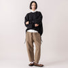 モデル身長165cm,MANONのCARDBOARD KNIT LONG SLEEVE  SPINDLE TEE|gym masterのダブルフェイス タートルネック|MANONのBALLOON PANTS|Organic handloomのSHELLY,https://market.e-begin.jp/products/mks_mnn1263s_lala|https://market.e-begin.jp/products/grd_gym1195s_lala|https://market.e-begin.jp/products/mks_mnn1264s_lala|https://market.e-begin.jp/products/sed_ogh1252s_lala