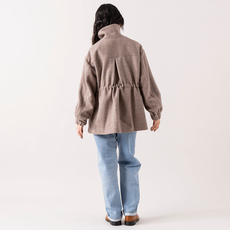 モデル身長165cm,MANONのSHAGGY WOOL ZIP JKT|caquのモダンクラシック|DiuのViola,https://market.e-begin.jp/products/mks_mnn1421s_lala|https://market.e-begin.jp/products/tan_caq0085h_lala|https://market.e-begin.jp/products/cil_diu1296s_lala