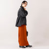 BATONER | バトナ―　LaLa Begin別注 SOLID WOOL RIB SKIRT