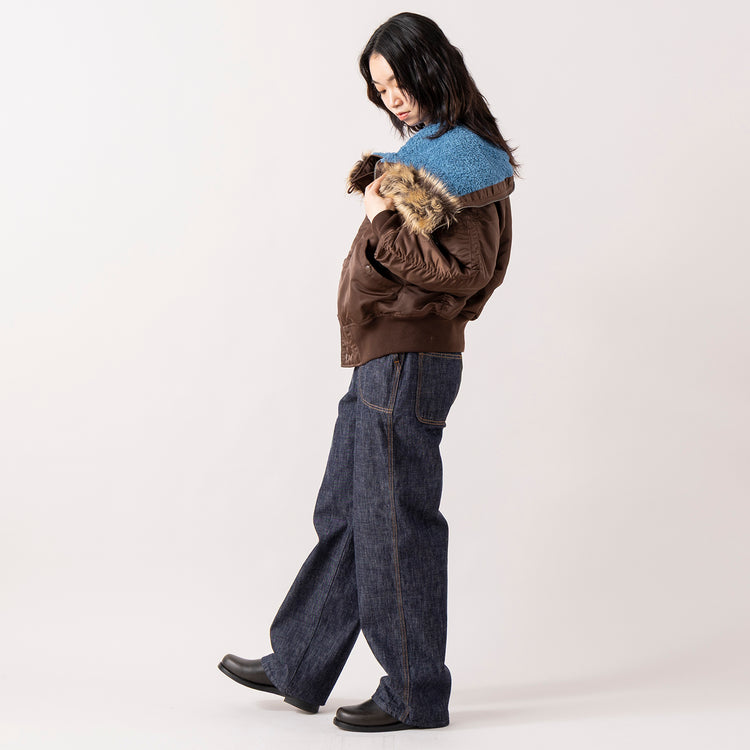 モデル身長165cm,caquのranch pants ver.2|DiuのViola,https://market.e-begin.jp/products/tan_caq1410s_lala|https://market.e-begin.jp/products/cil_diu1296s_lala