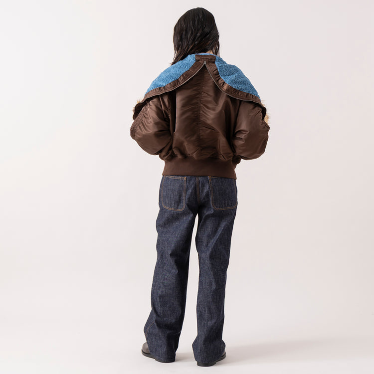 モデル身長165cm,caquのranch pants ver.2|DiuのViola,https://market.e-begin.jp/products/tan_caq1410s_lala|https://market.e-begin.jp/products/cil_diu1296s_lala