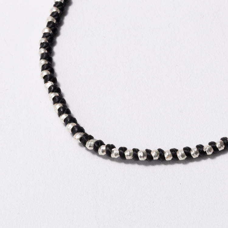 mallet | マレット　カレンシルバーワックスコードネックレス