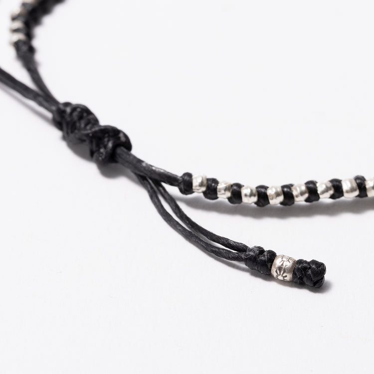 mallet | マレット　カレンシルバーワックスコードブレスレット