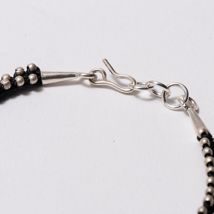 mallet | マレット　カレンシルバーコードブレスレット AS244