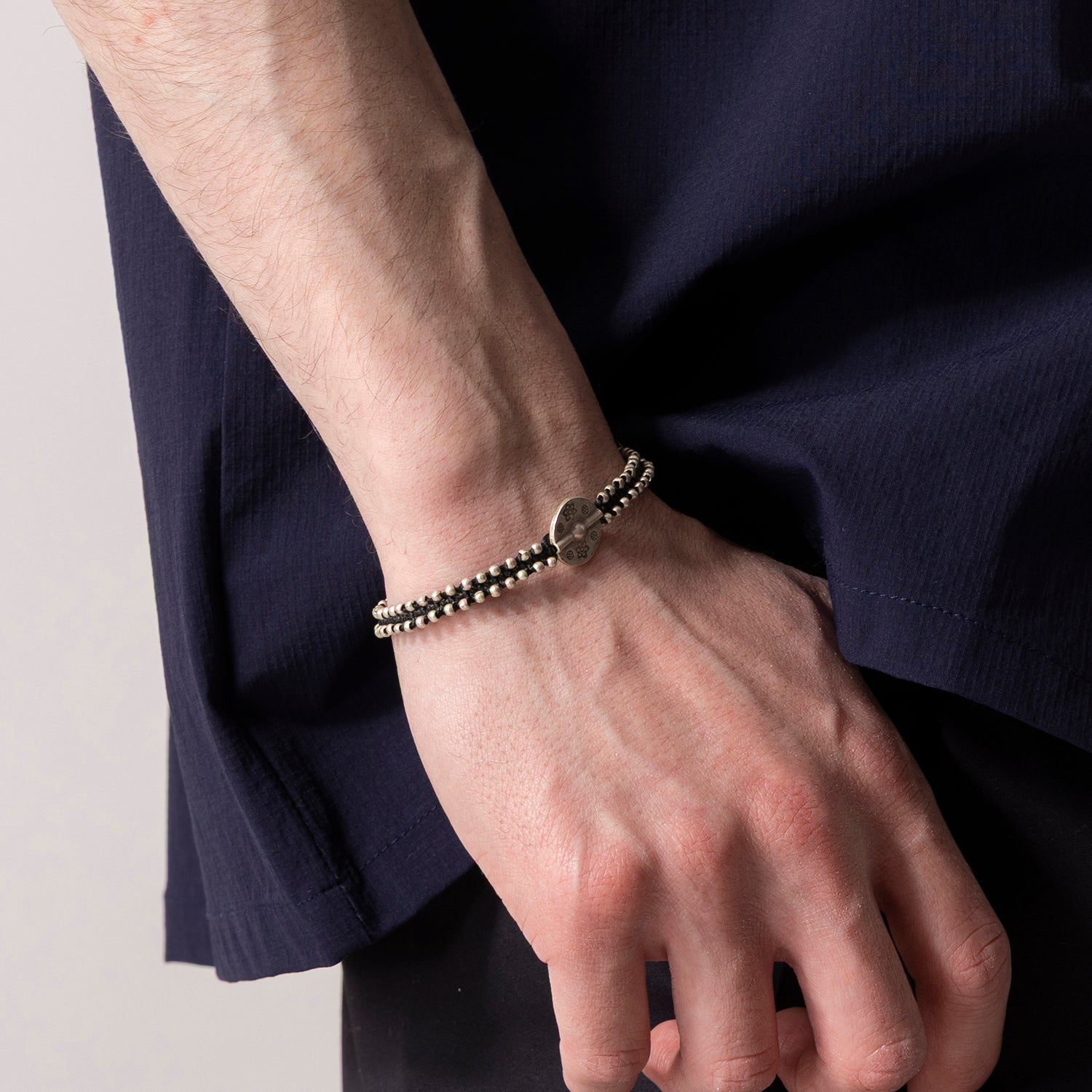 mallet | マレット カレンシルバーコードブレスレット AS244