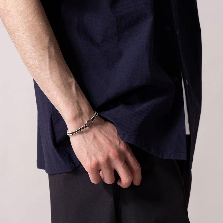 mallet | マレット　カレンシルバーコードブレスレット AS244