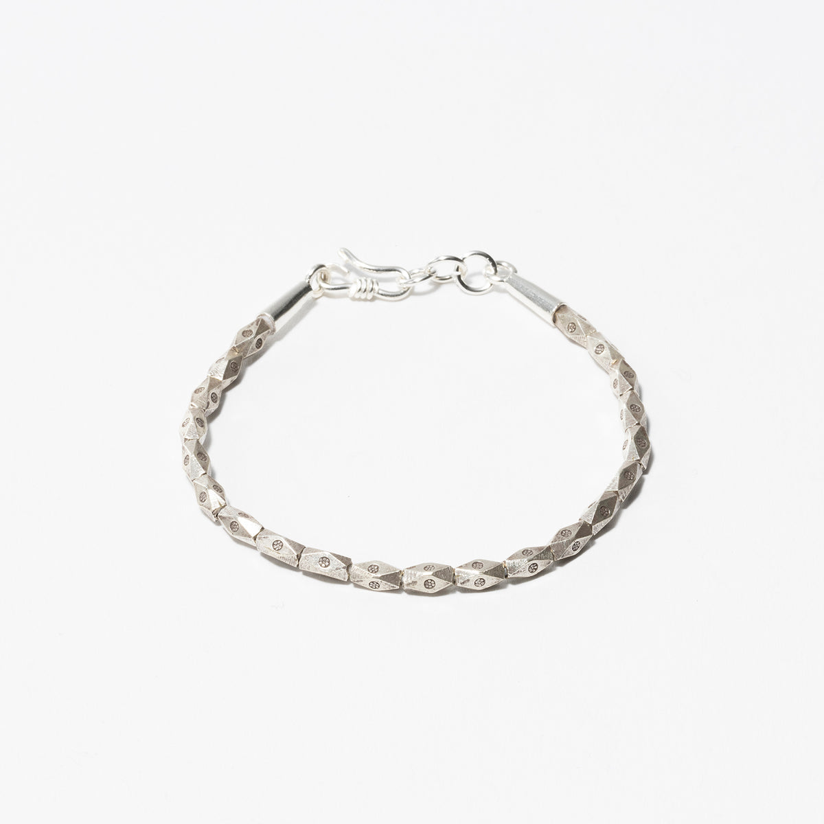 Mallet | マレット カレンシルバービーズブレスレット AS049