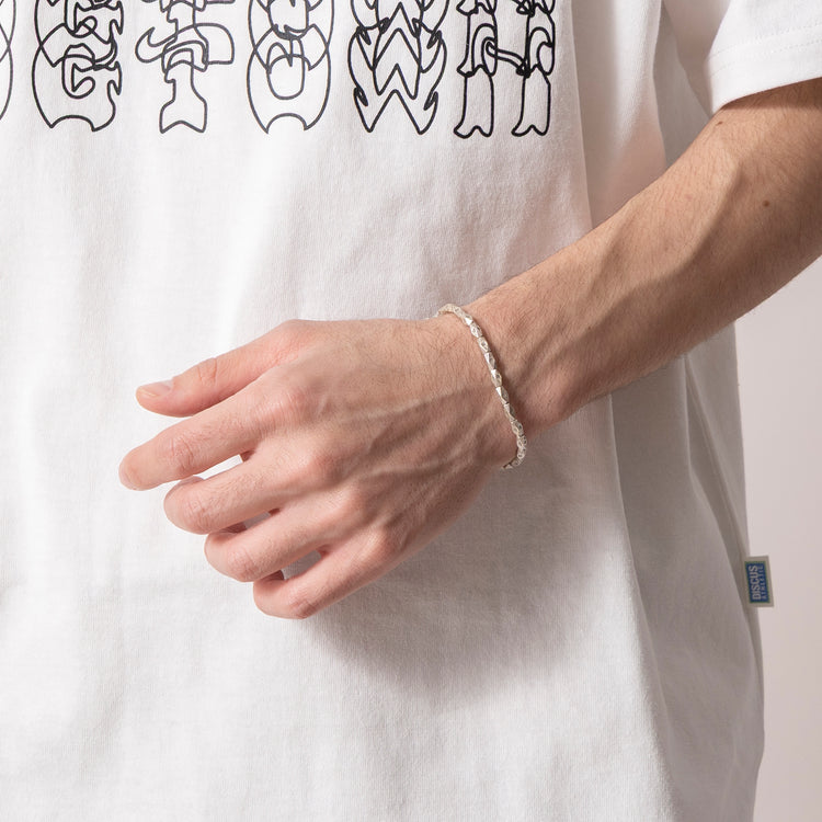 Mallet | マレット　カレンシルバービーズブレスレット AS049