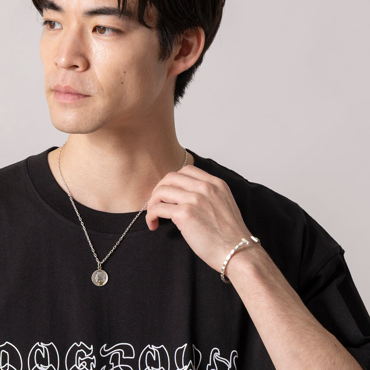 Mallet | マレット　カレンシルバーバングル AS211